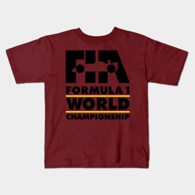 Formula 1 Kids T-Shirt by speedsam